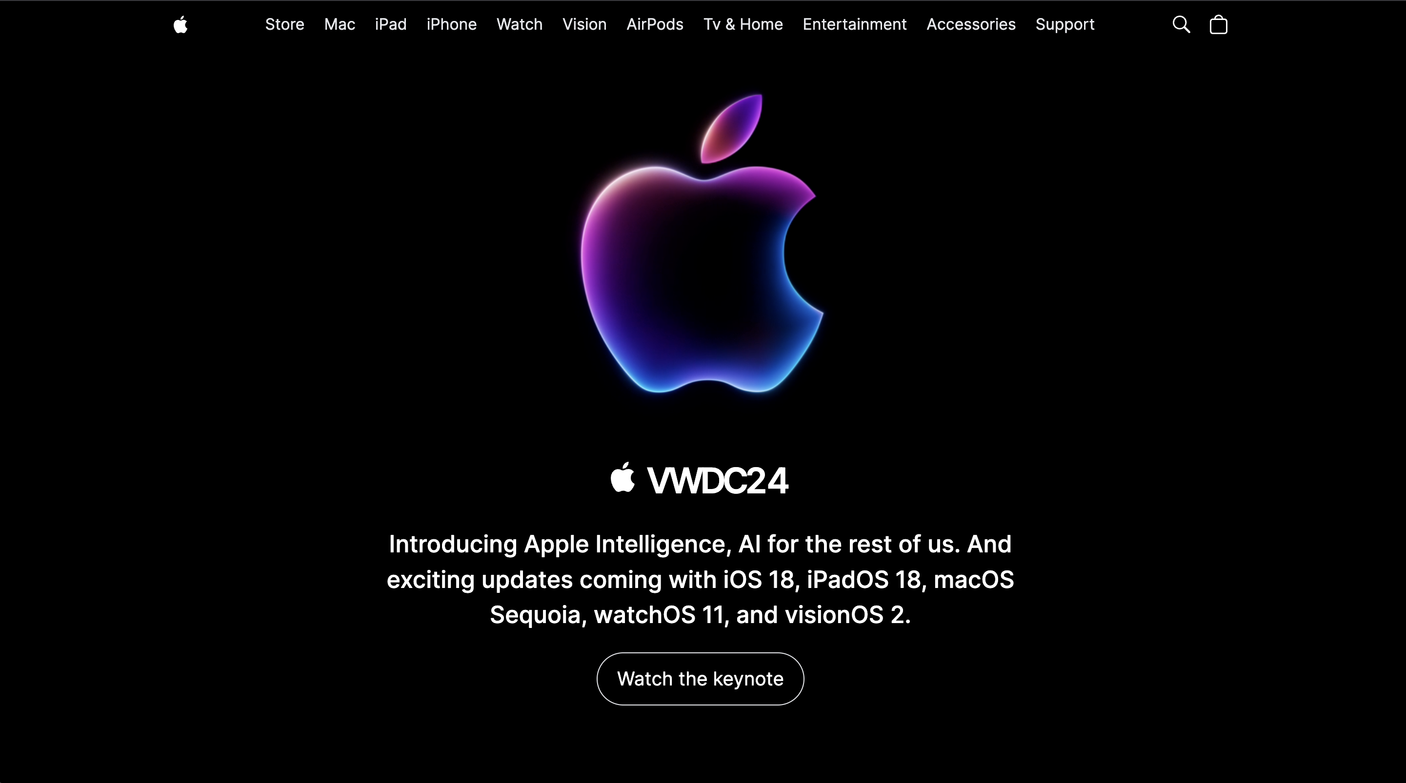 Apple screenshot