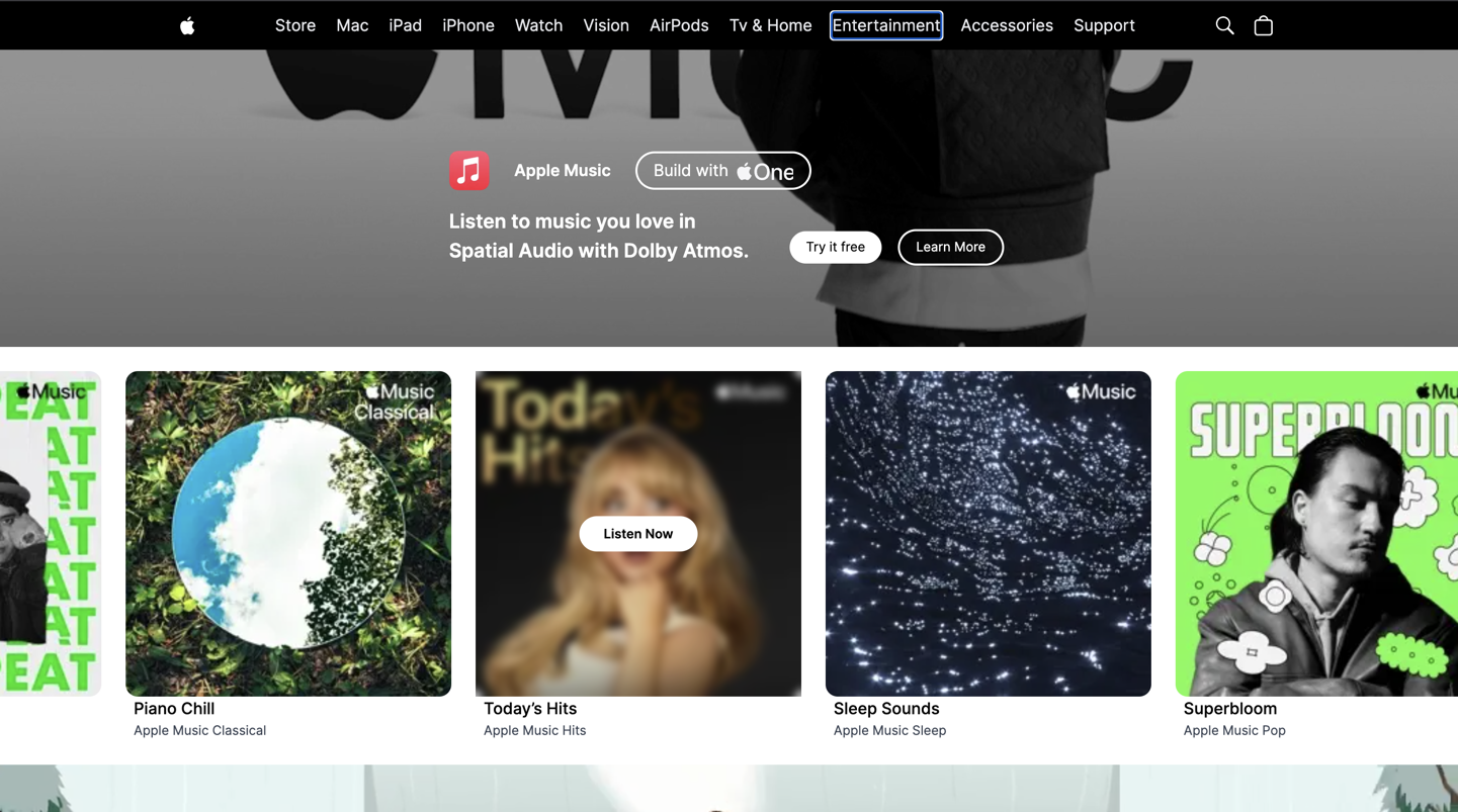 Apple screenshot