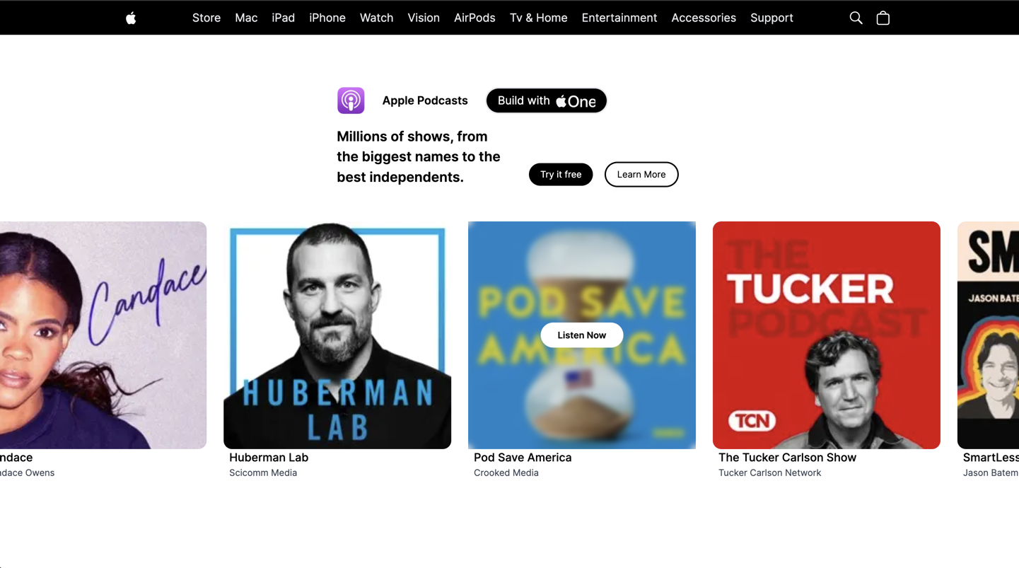 Apple screenshot