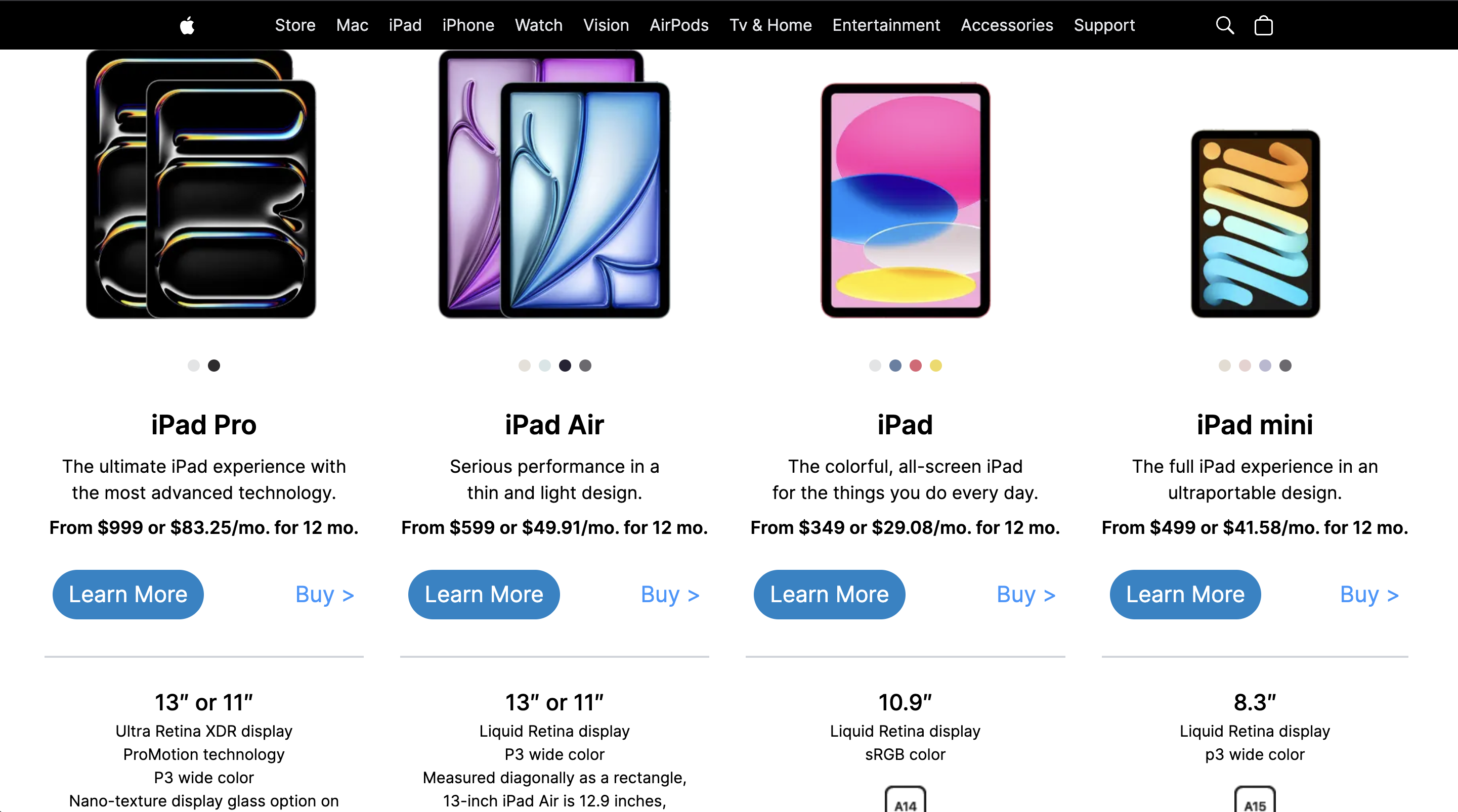 Apple screenshot