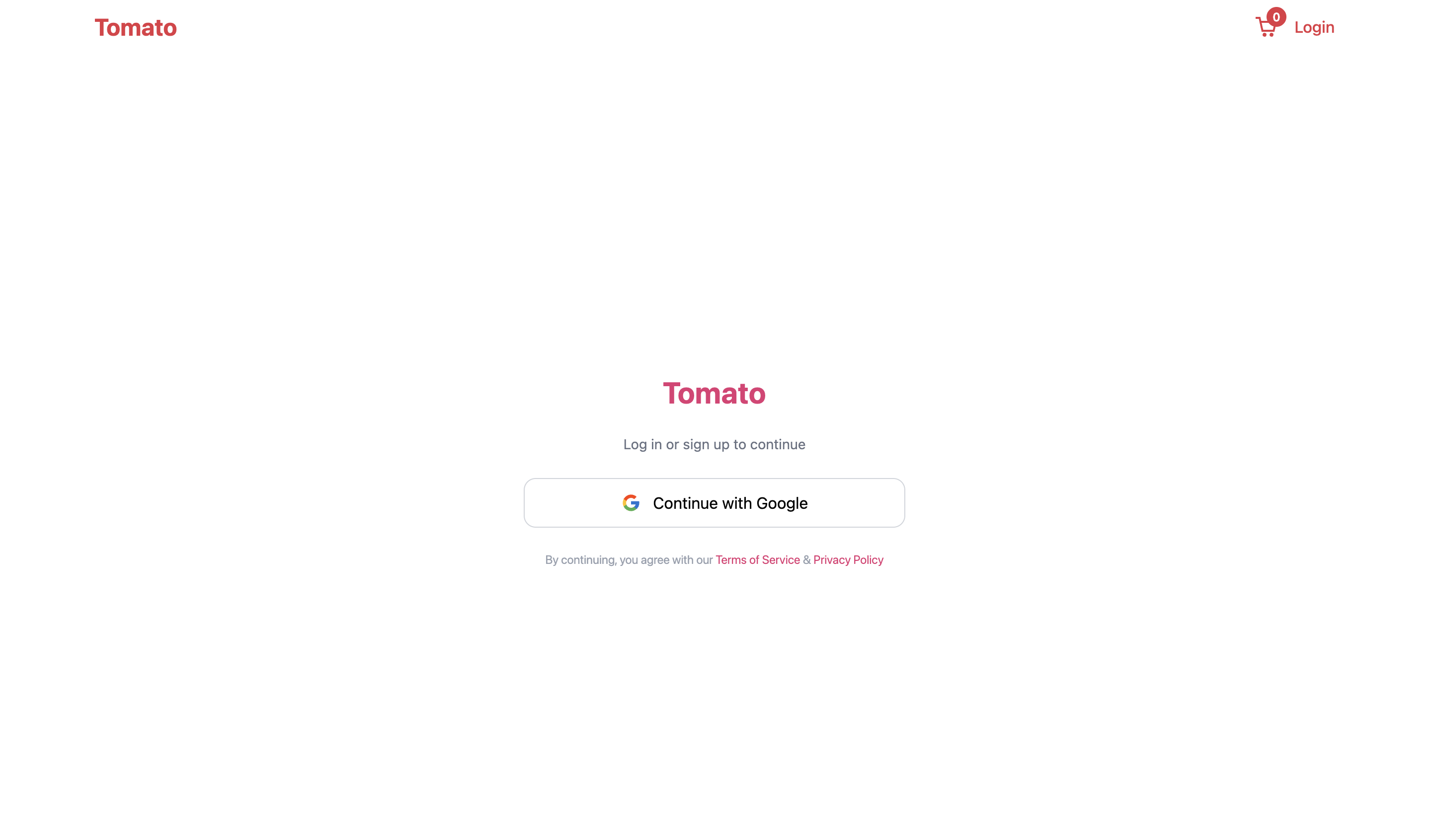 Tomato screenshot