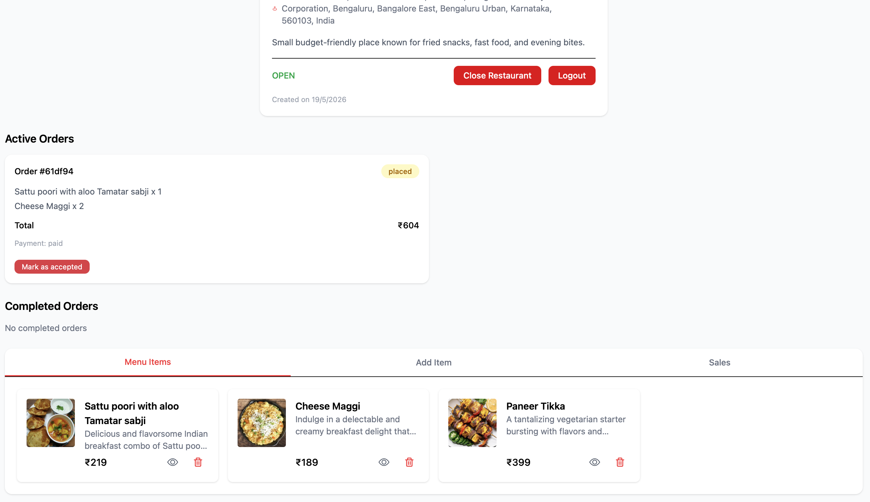 Tomato screenshot