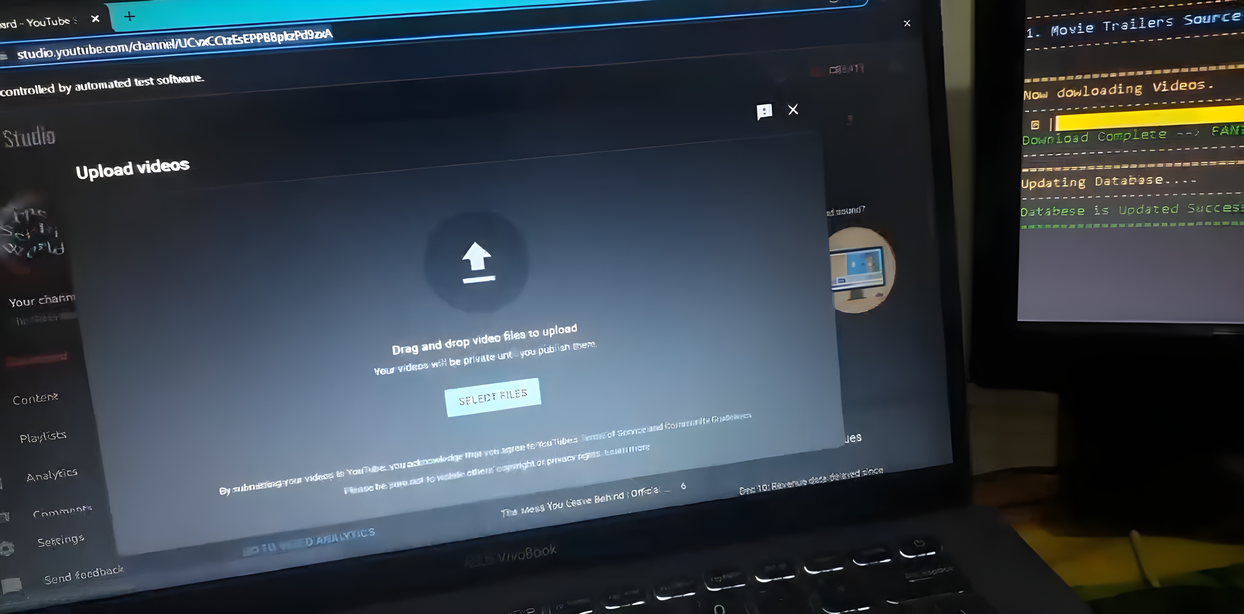 YouTube Automation Tool screenshot