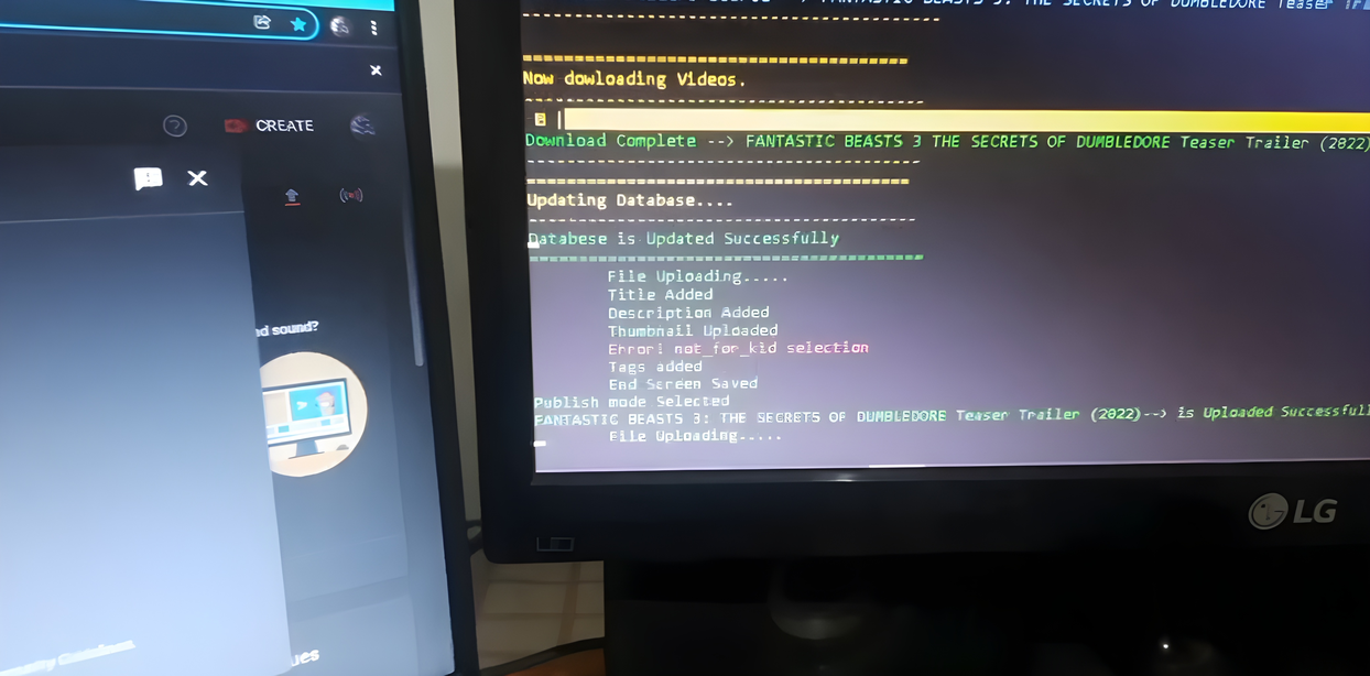 YouTube Automation Tool screenshot