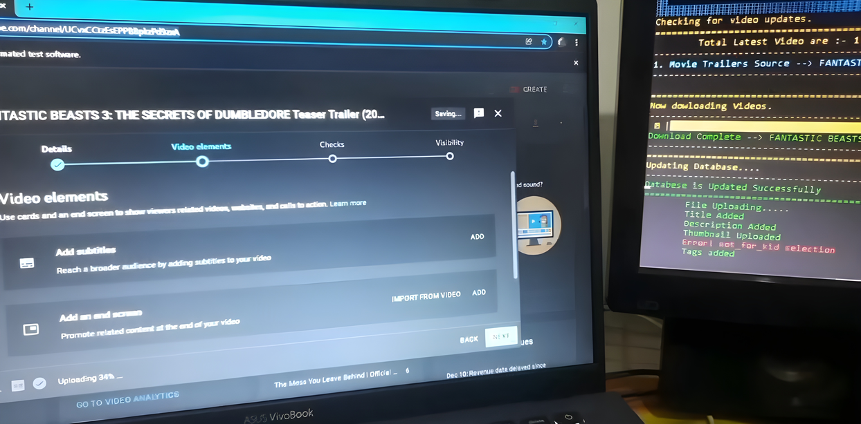 YouTube Automation Tool screenshot