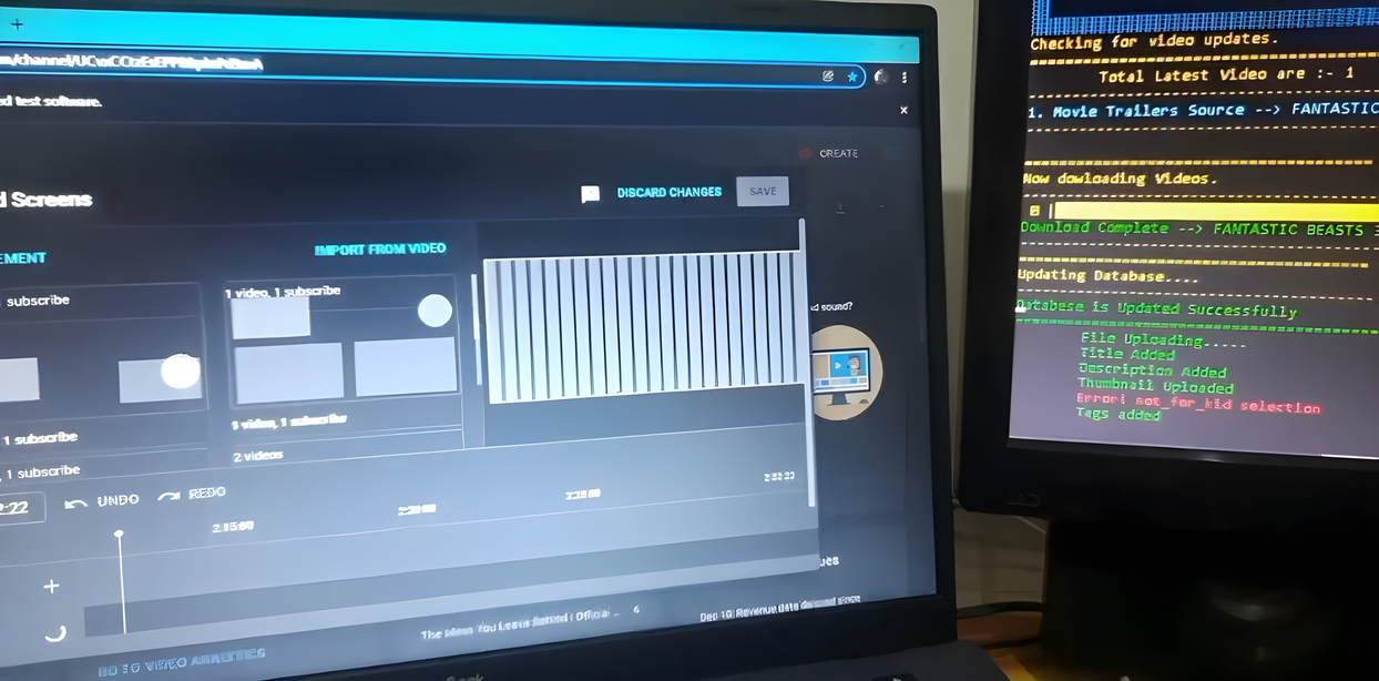 YouTube Automation Tool screenshot