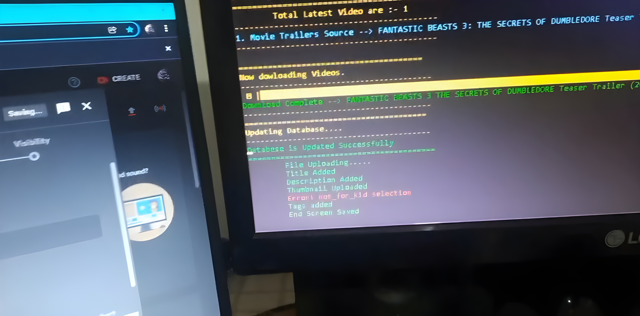 YouTube Automation Tool screenshot